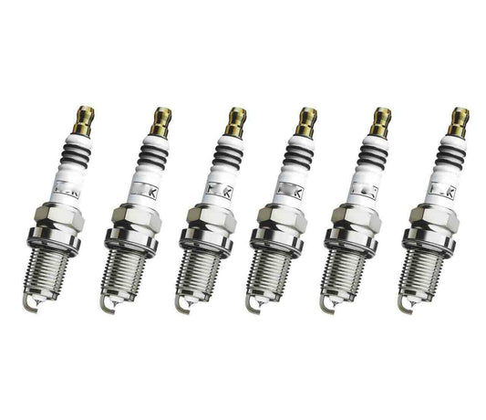 6-pack of new IRIDIUM IX resistive performance power spark plugs BKR5EIX11  5464