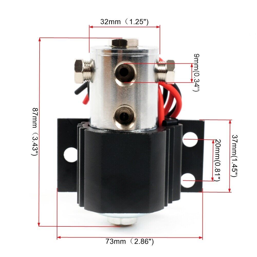 Brake Line Lock Roll Control Electric Hill Holder Solenoid Burnout Brake Kit Q