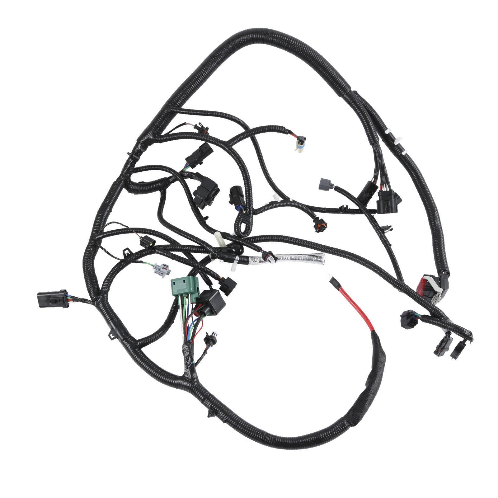 Engine wiring harness 5C3Z-12B637-BA is suitable for Super Duty 05-07 & 6.0L models manufactured on November 4, 2004. n