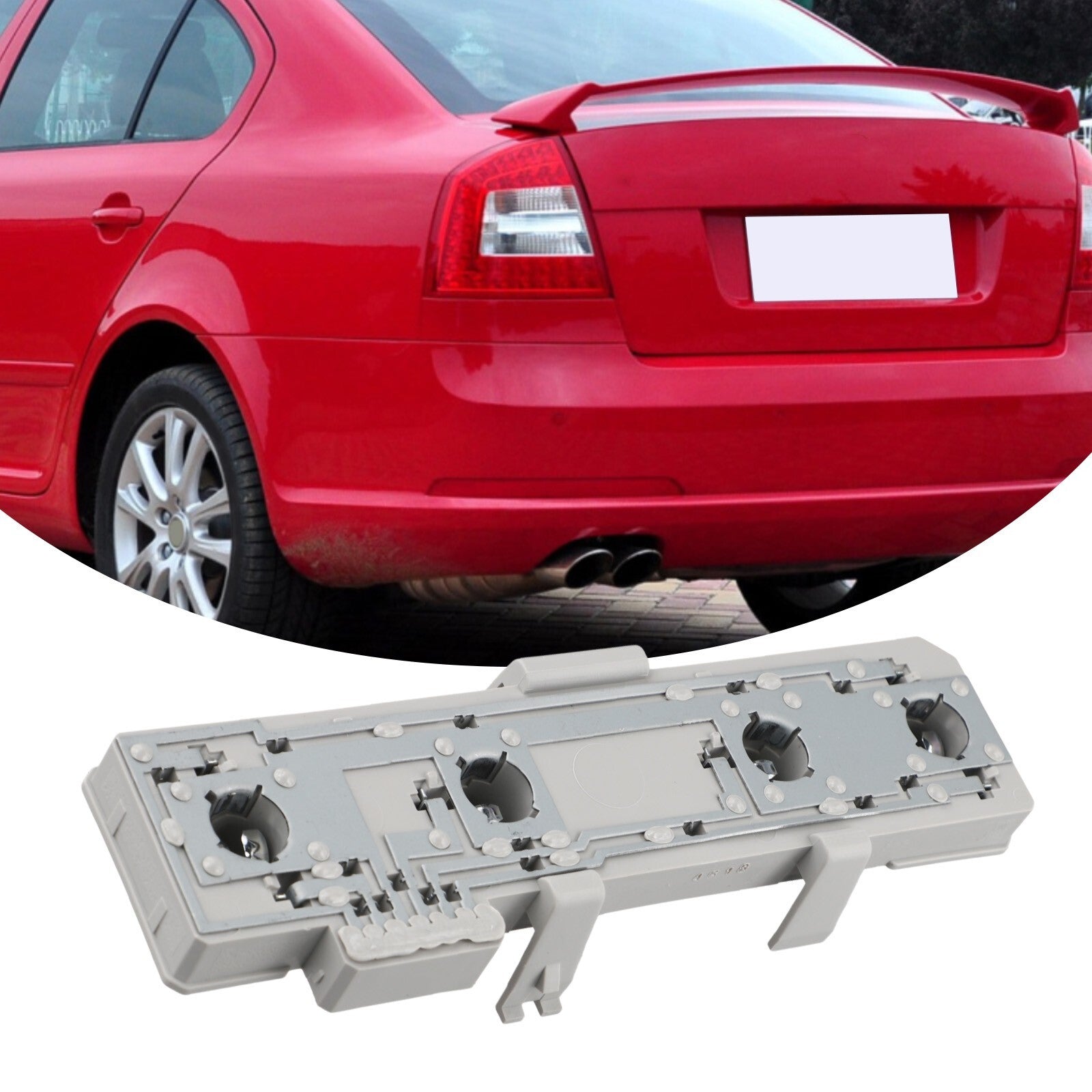 Left Rear Light Bulb Holder for Skoda For Octavia 2004-2012 1Z5945257A Replace