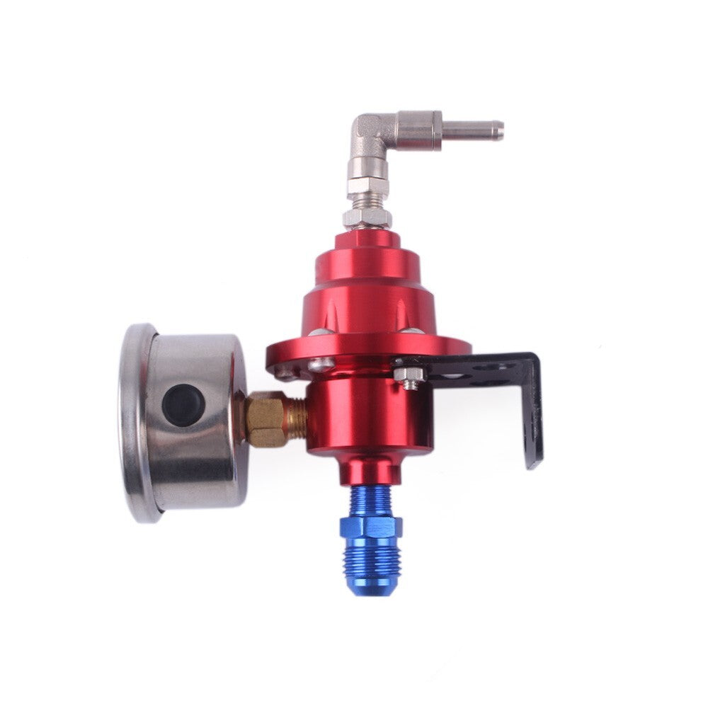 Universal Adjustable Fuel Pressure Regulator Type-S 185001 With Gauge Q