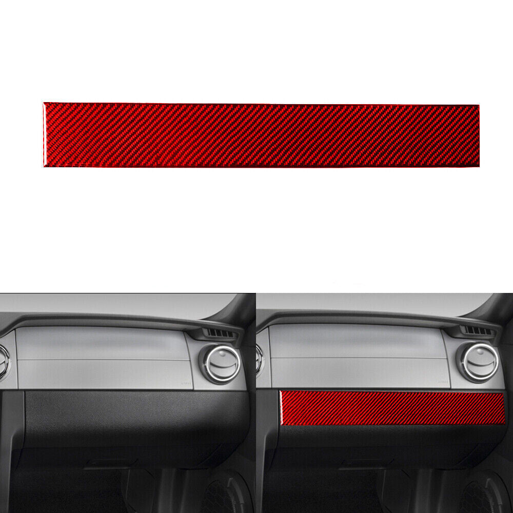 for Dodge Journey 2011-2017 3Pcs Central Control Display Trim Cover Carbon Fiber v