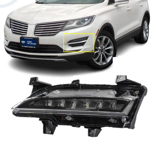 Left Driver Side Front Bumper Fog Light Lamp for Lincoln MKC 2015-2018 2019 LED n