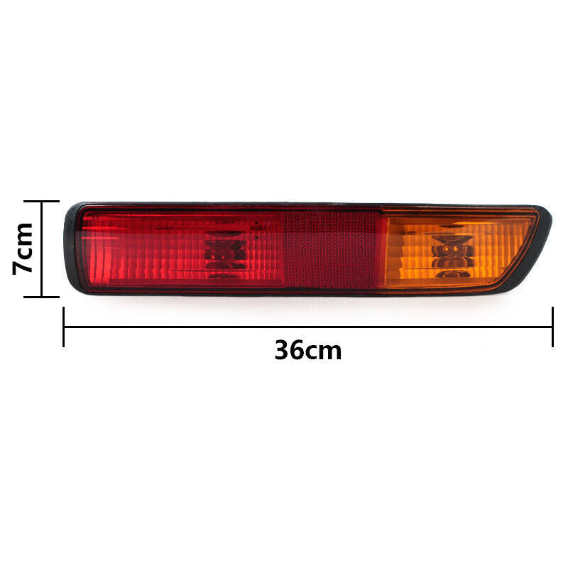 Right Rear Bumper Reflector Lamp Tail Light For 2001-2003 for MITSUBISHI PAJERO V73