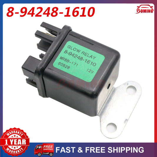 for Isuzu Hitachi ZAXIS27U ZAXIS50U ZAXIS40U New Relay Glow Plug 8942481610 12V Q