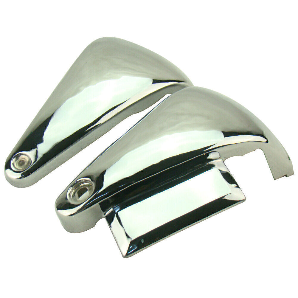 Chrome Side Battery Covers Fit for Kawasaki VN800 Classic VN800A Custom 1995-up 1996 Q