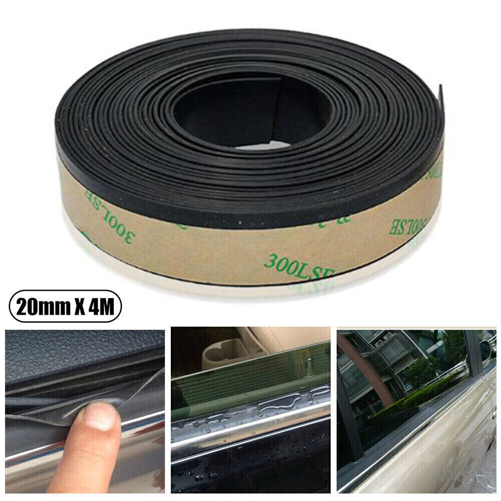 US Car Rubber Seal Strip Front Rear Side Window Trim Edge Moulding Weatherstrip