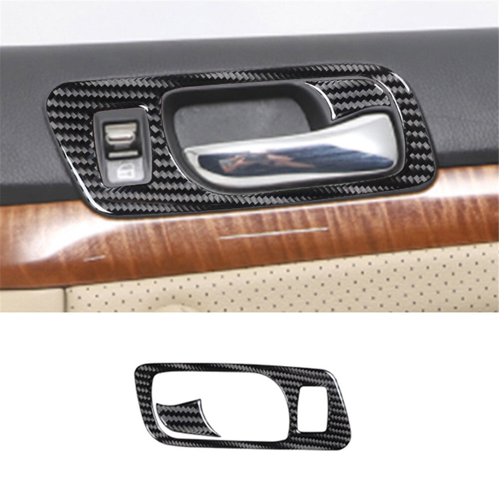 3Pcs Carbon Fiber Parking button Cover Trim For Colorado 2004-12/ for Canyon 2005-12 v