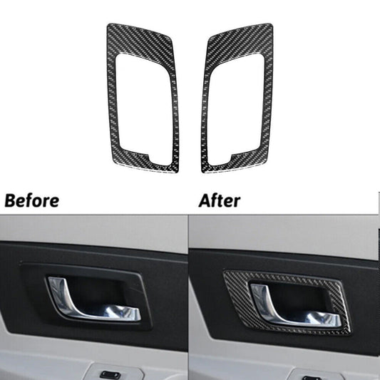 Red Carbon Fiber Air Conditioning Panel Cover Trim For 718 2016-2022 v