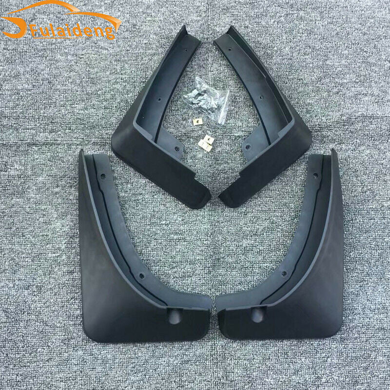 for Cadillac XT4 2018-2023 Black Car Mudguards Mud Flaps Splash Guard Fenders 4P