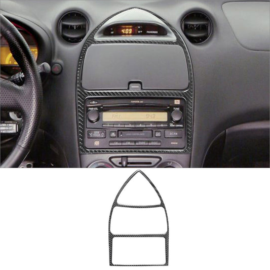 Red Storage Box Panel Trim Interior Carbon Fiber For TUNDRA 2014-2018 v