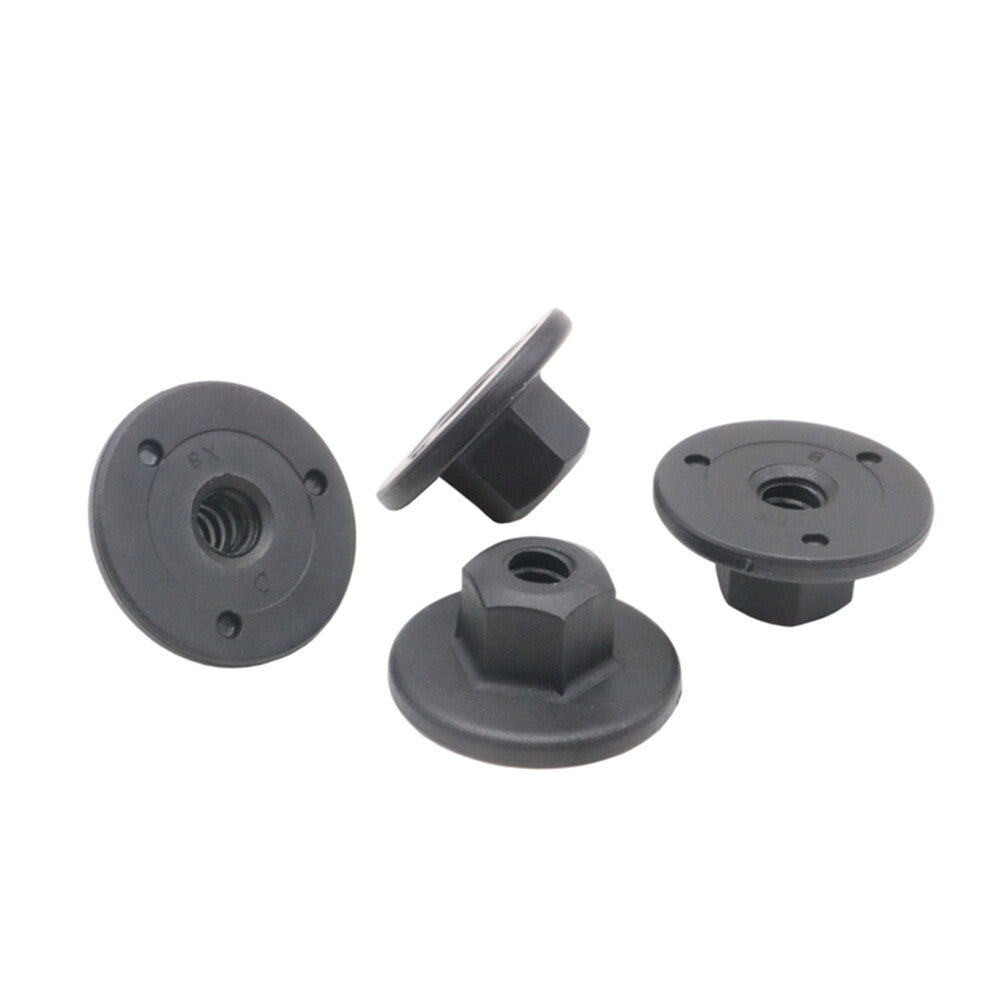 10 Car Bumper Mudguard Panel Underbody Shields Lock Nuts for Bmw
