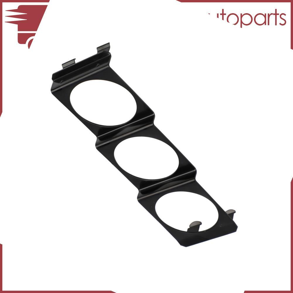 252 Triple Gauge Universal 52mm Meter Pod Radio Din Panel Gauge Panel Durable Q