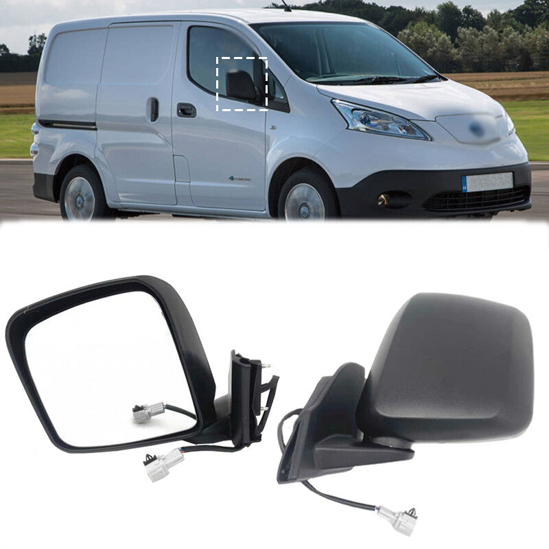 1 Pair Side Door Rearview Wing Mirror Assembly For NV200 2010-2018 v