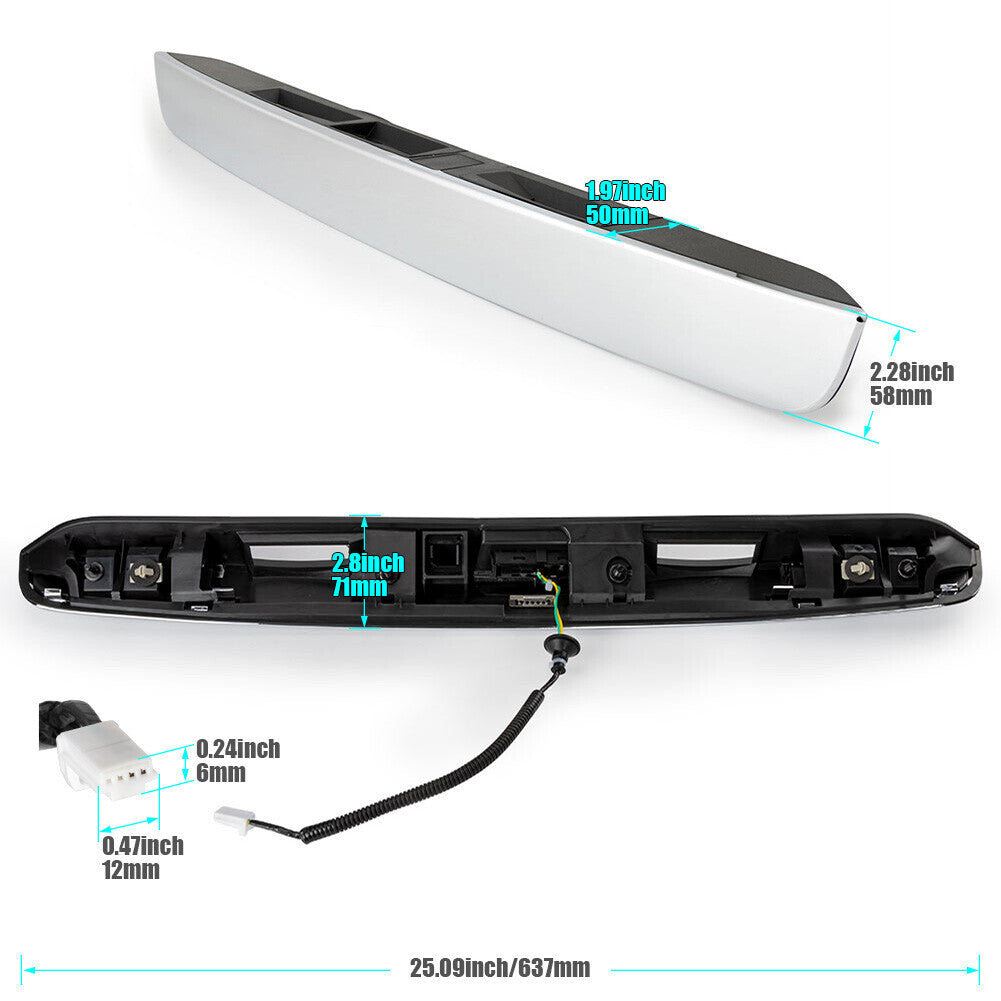 New 90810-9PG0A Rear Tail Gate Finish Molding for Nissan Pathfinder 3.5L 13-16 Q