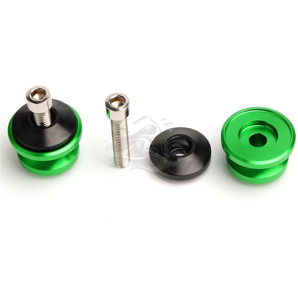 Swing Arm Stand Screw Sliders Spools Fit For ZX-6R 7R 9R ZX-14R ZX-10R ZZR1400