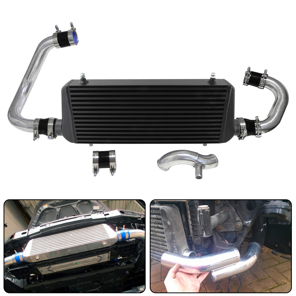 Front Mount Intercooler Kit for Audi A4 1.8T B5 Quattro 98-01 Inlet/Outlet 2.5