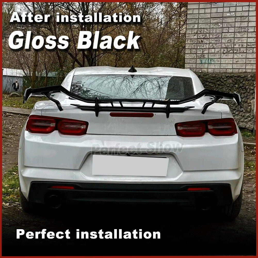 for Chevrolet Camaro Coupe 16-19 Gloss Black Rear Trunk Spoiler Racing Wing Lip