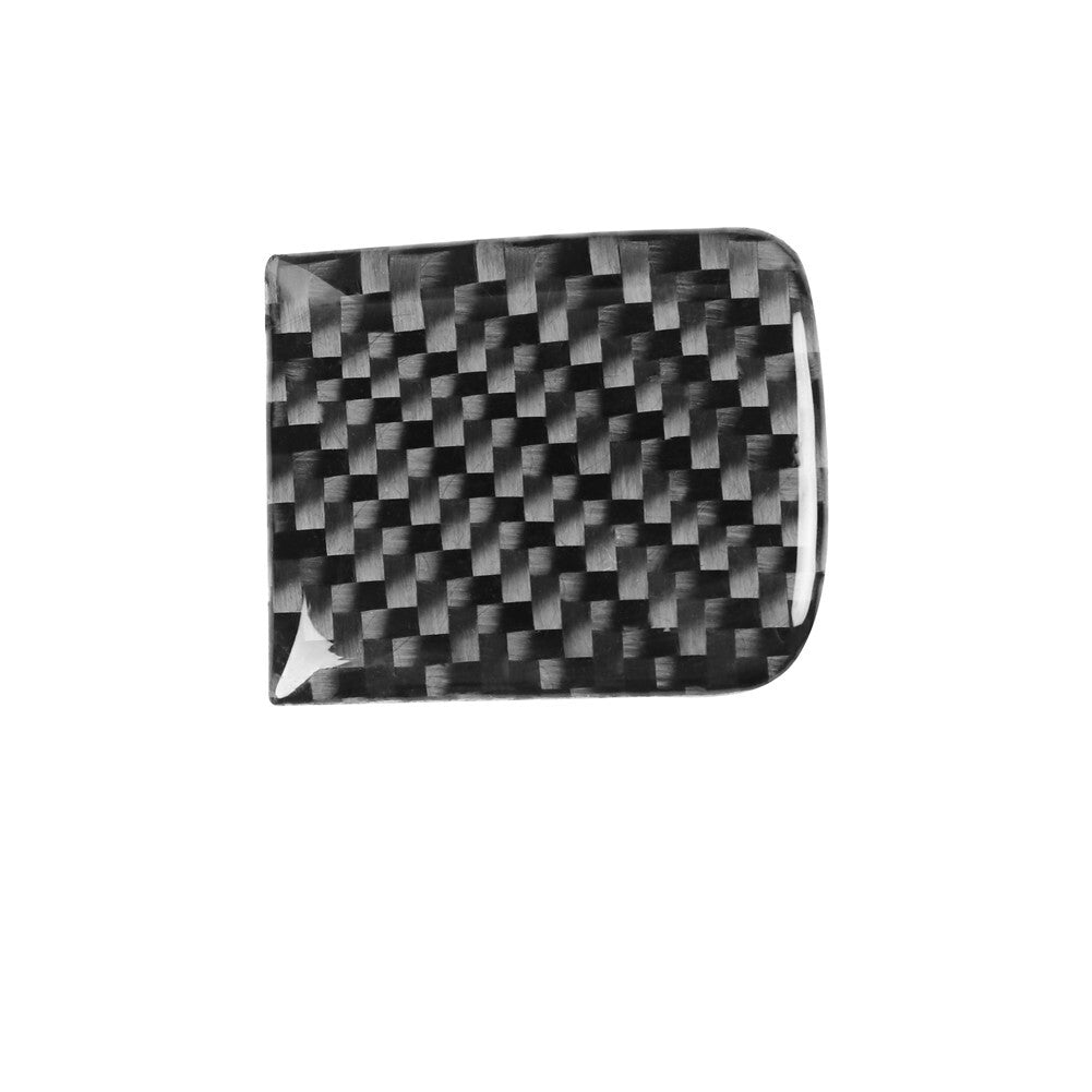 2Pcs Front Passenger Storage Trim Cover Carbon Fiber for Dodge Charger 2015-2021