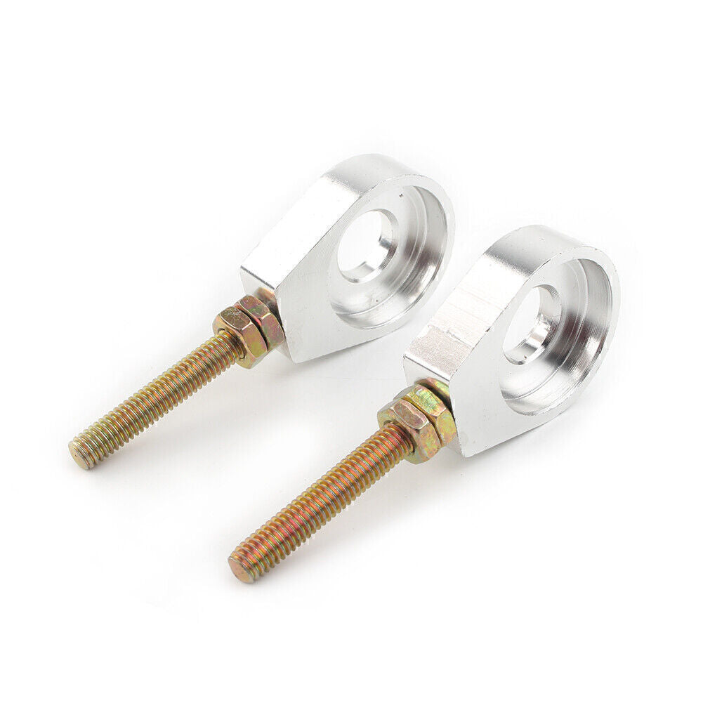 15mm Silver Chain Adjuster Tensioner Fits Chinese CRF50 KLX110 Pit Dirt