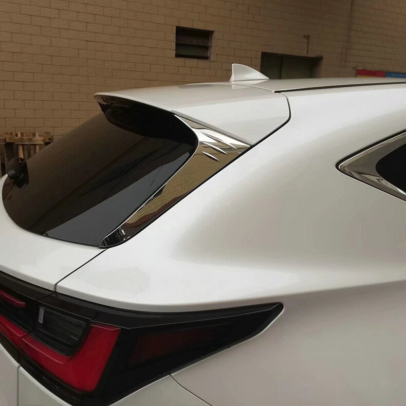 for Lexus NX350 350h 450h+ 2022-2024 RearSpoilerWingSideBeveledWindowCover