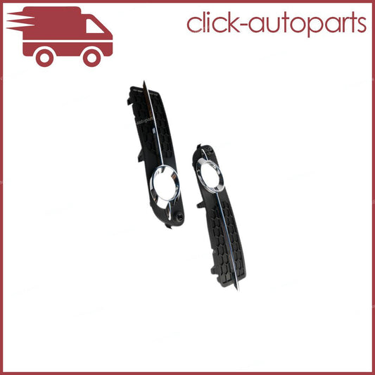 Fog Light Trim With Chrome Moulding Fit for Volvo S80 V70 2007-13 Left and Right