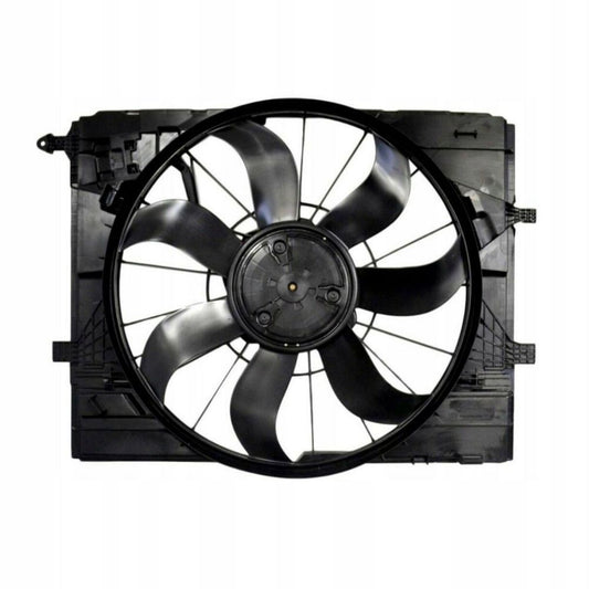 Radiator Cooling Fan Assembly for Mercedes-Benz E300 E400 CLS X253 2016-2023. Q