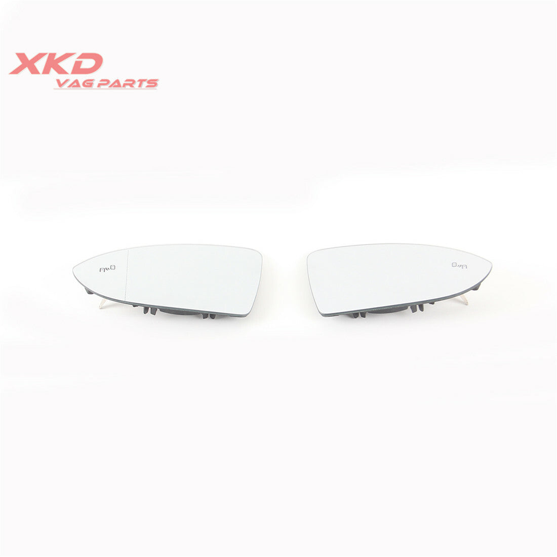 L&R Outside Rearview Mirror Glass Kit Fit for VW for Golf GTI R MK7 2013-2020 Q