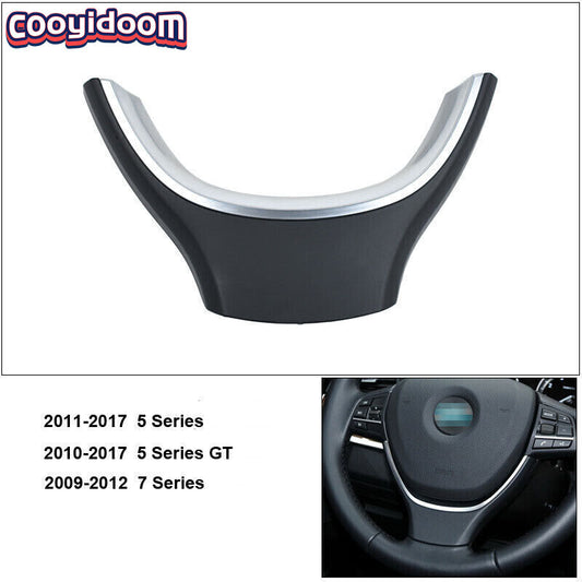 Suitable for replacing the lower steering wheel cover parts of for BMW 5 Series, F10, F11, and F07 cars.