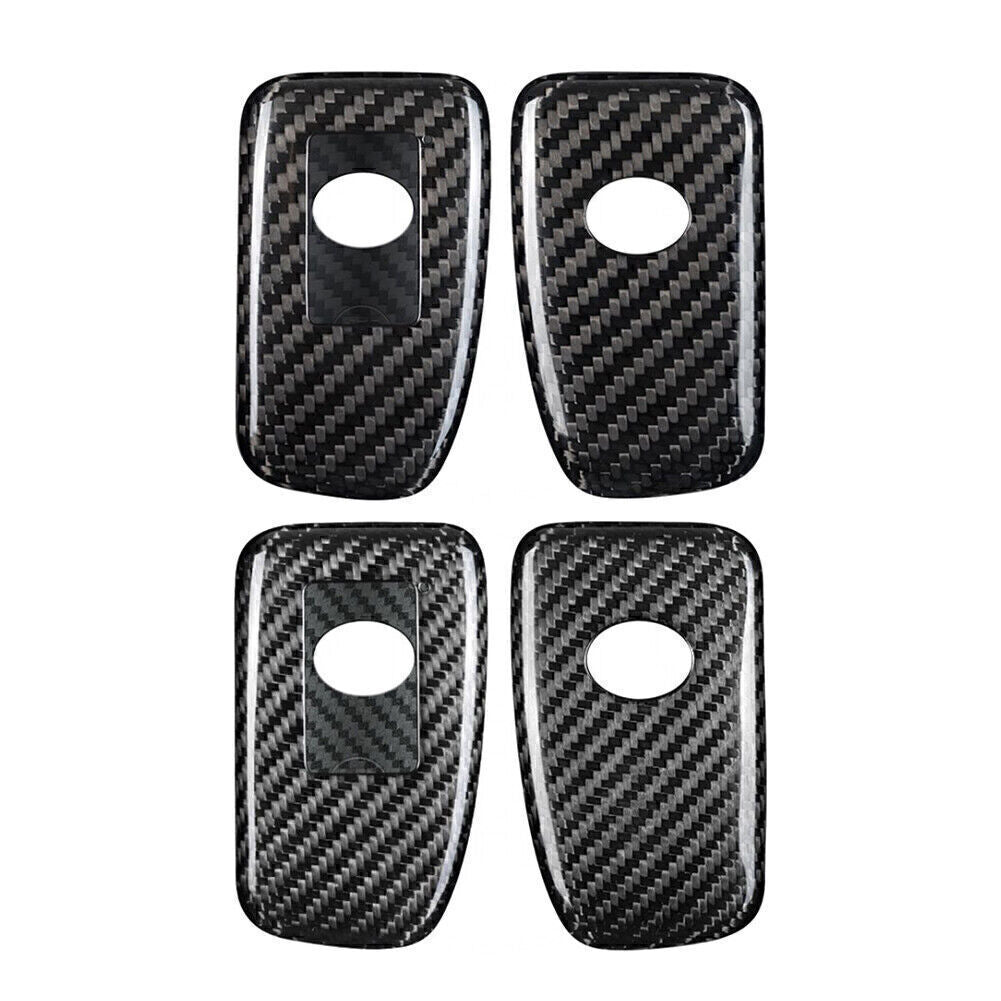 Carbon Fiber Remote Key Shell Cover Case Black Fit for LEXUS 2014-2017 Q