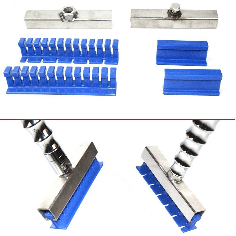 Paintless Glue Puller Tabs Auto Car Paintless Dent Repair Removal Tool Kit Nylon v