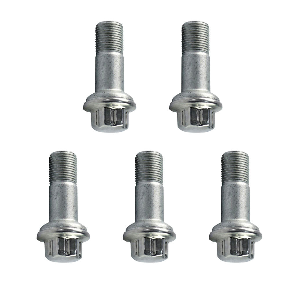 5-piece lug bolt and nut set suitable for Chrome ML550 S500 GLK350 S550 CL500 GL450- n