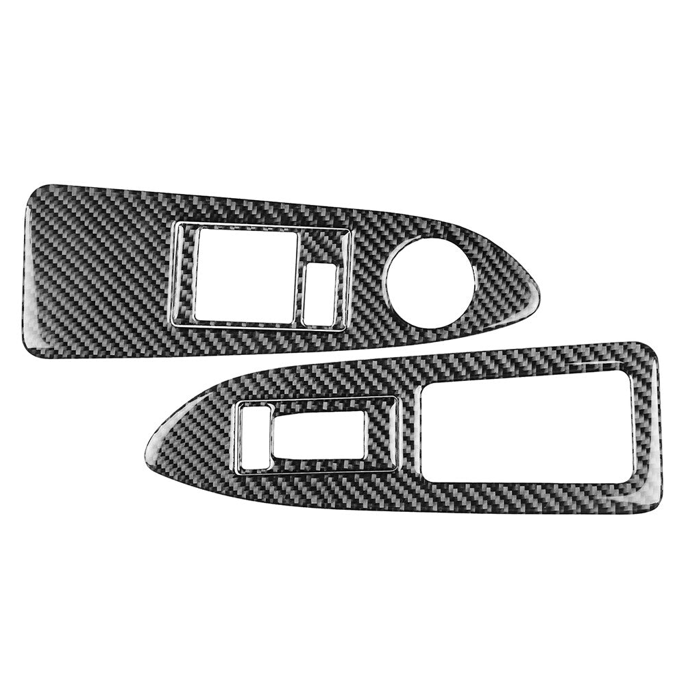 Interior Door Window Switch Control Cover Trim Kit for Dodge for Challenger 2008-14
