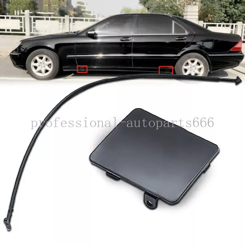 2pcs Side Skirt Jack Hole Cover Capfor Mercedes Benz W220 W140 S-Class S420 S500 Q