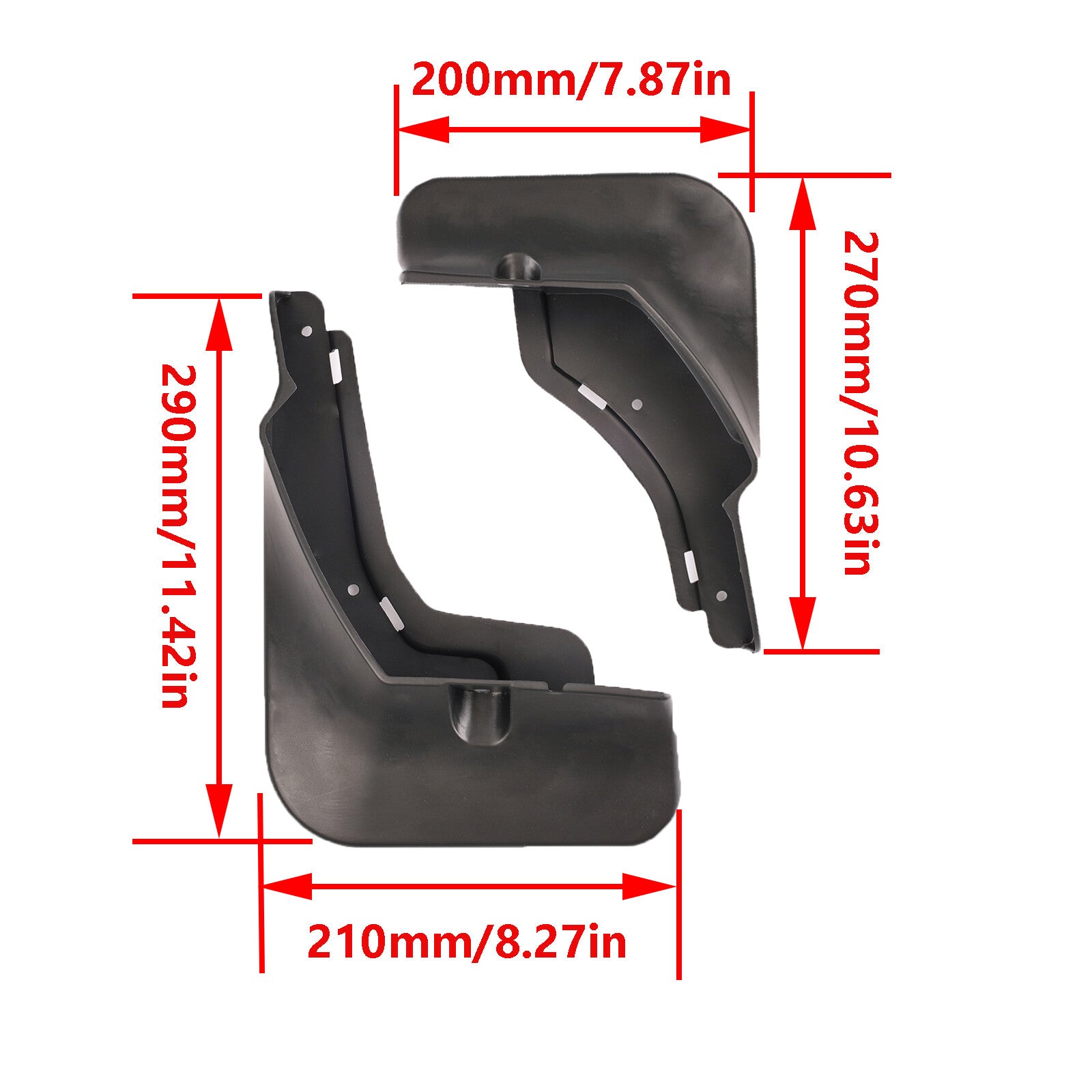 4Pcs for BYD SEAL U DM-i & EV 2023-2024 Splash Guard Mudguard Mud Flaps Guards Q