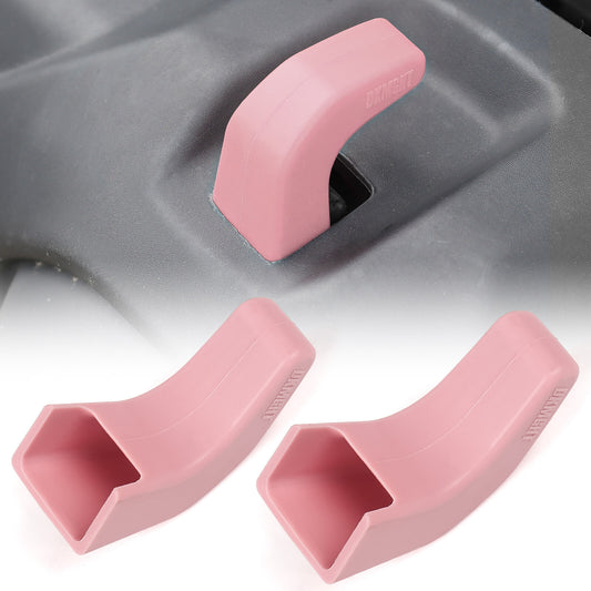 Pink Bumper Tow Hook Covers (Upgrade) for 07-23 for Jeep for Wrangler JK/JL Gladiator Q