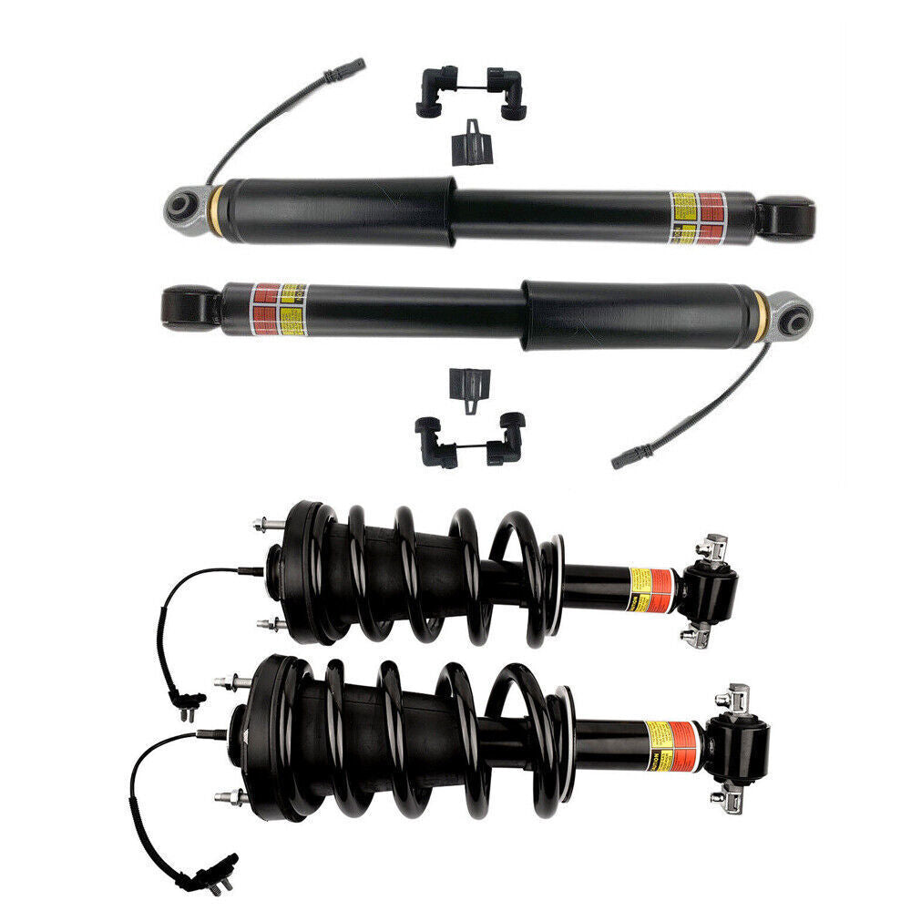 Pair Rear Shock Absorbers 670101446 for Maserati Ghibli M157 AWD RWD 2014- 3.0L