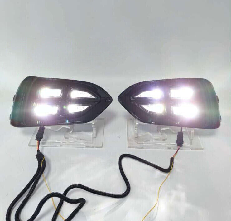 for Hyundai Accent 2018-2021 LED Driving Lights Turn Signal Lights Fog Lights B n