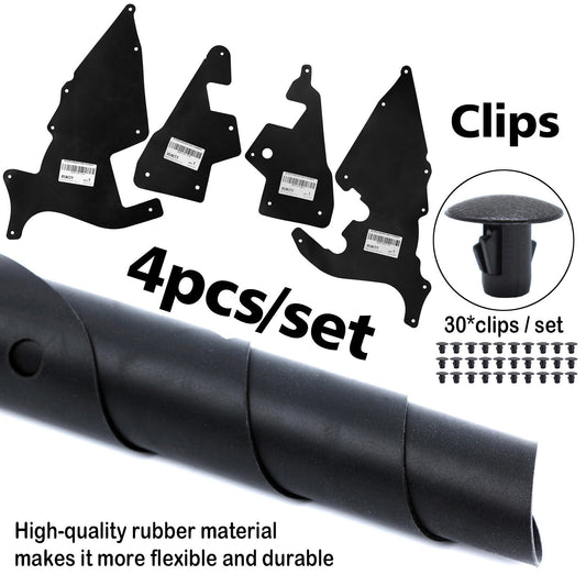 Set  for ford  Ranger Everest U375 UA Front Splash Shield Fender Liner Apron Seal Q
