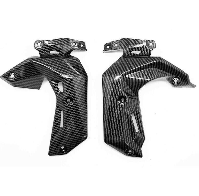 Fiber Side Radiator Cover Panel Fairing Cowl for Kawasaki Z650 2017-2019