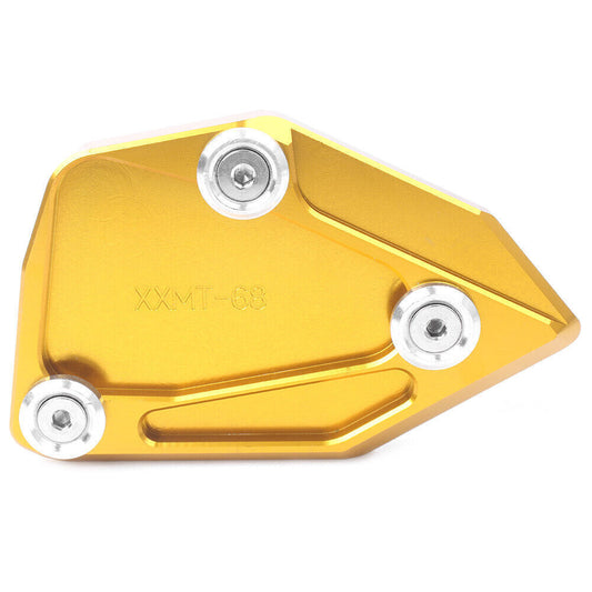 Kickstand Foot Side Stand Extension Enlarger Pad Fit for BMW C650 GT 2012-2016 RED Q