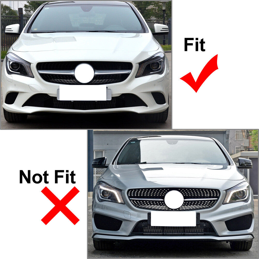 Front Bumper Tow Hook Eye Cover for Mercedes-Benz CLA ClassW117 C117 A1178850622 Q