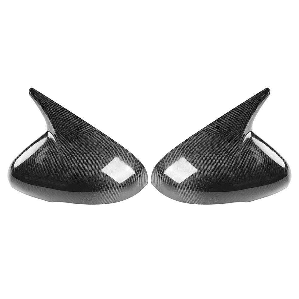 Carbon Fiber Side Door Rearview Mirror Cover Cap for Kia Stinger 2017-2024