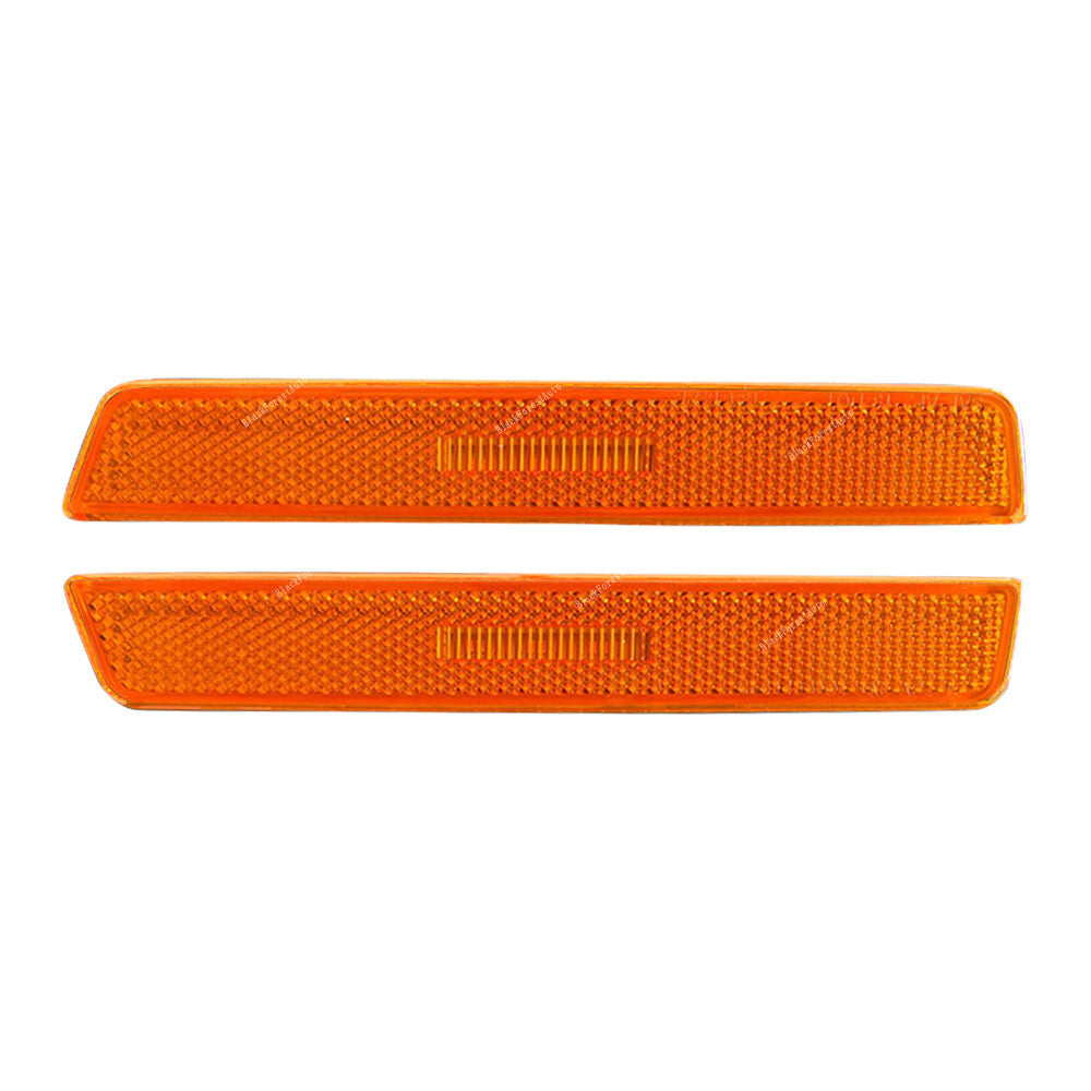 Pair Left +Right Front Bumper Side Marker Lamps For 2015-2019 for Dodge for Challenger