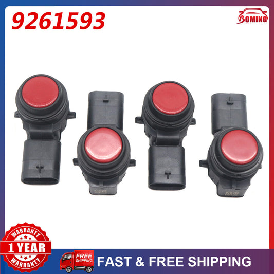 4-pack of PDC parking sensors for BMW 320i, 328i, 335i, 428i, 435i, M3 66209261593 9261593 Q