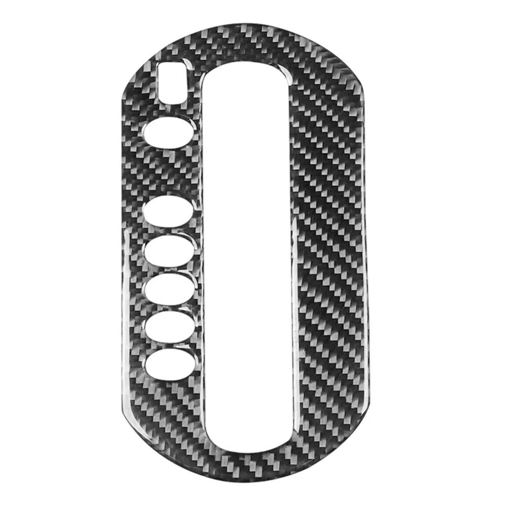 Carbon Fiber Console Gear Shift Indicator Panel Cover for Honda for Civic 01-05 New n