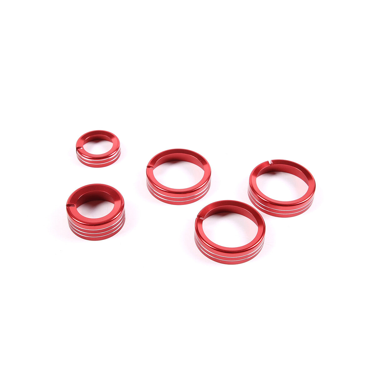 The red ABS front bumper side vent decorative frame is suitable for Corvette C7 2014-2019- v