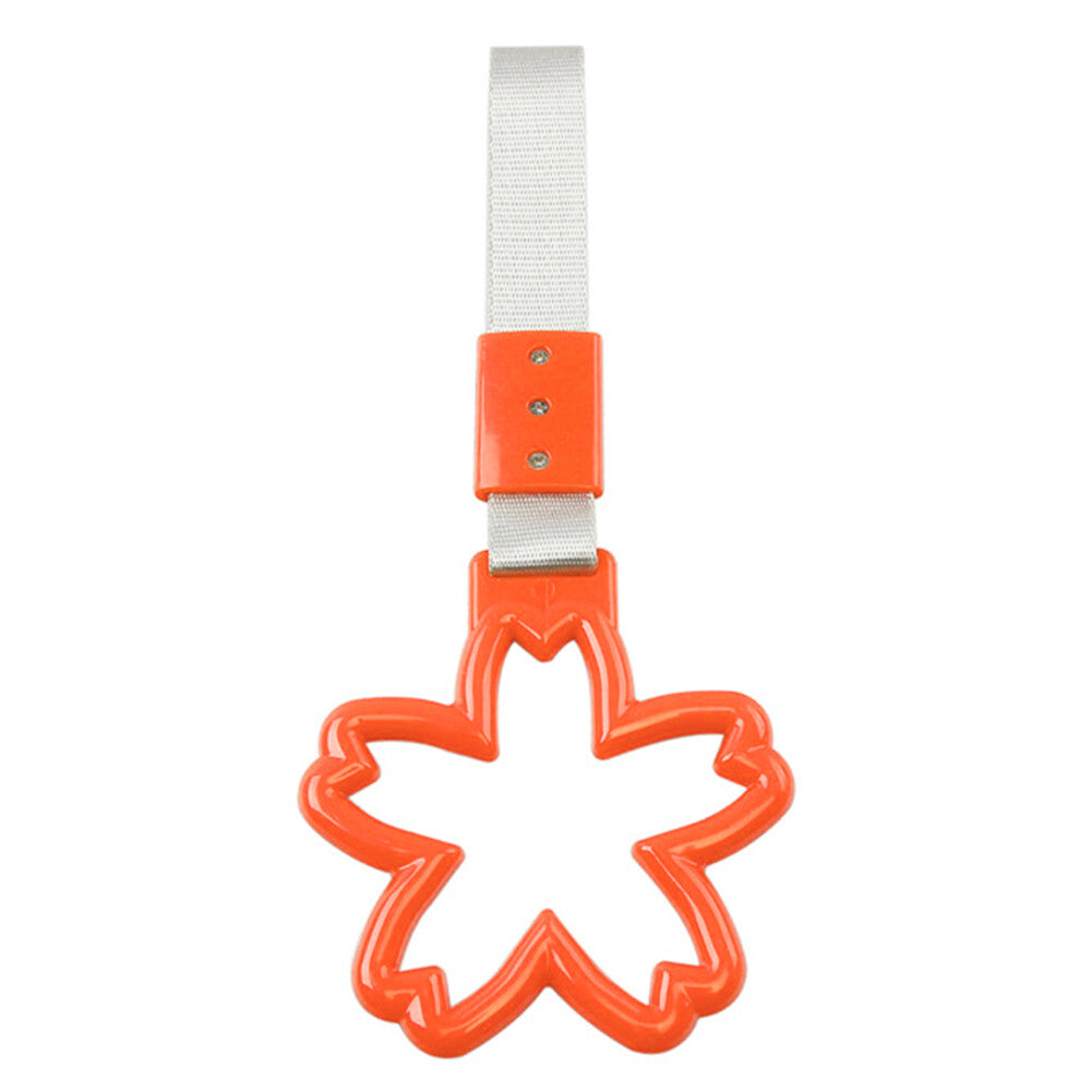 Ring Train Bus Handle Hand Strap Drift Charm Tools Sliver+orange Cherry Shaped