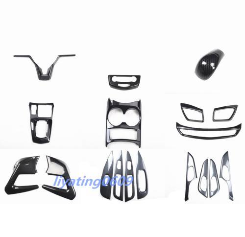 18-piece carbon fiber style interior trim kit for Nissan Qashqai 2018-2020