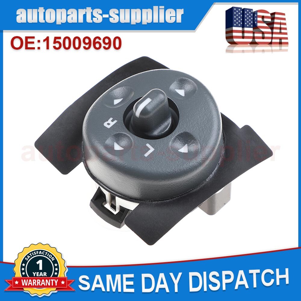 Power mirror switch 15009690 for Chevrolet for GMC CK 1500/2500/3500 pickups (suburban).